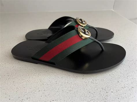 gucci gucci flip flops id|gucci flip flops for cheap.